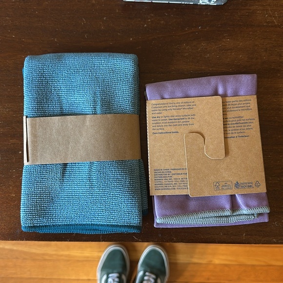 Norwex Enviro Cloth & Window Cloth Basic Package - New - Picture 2 of 2
